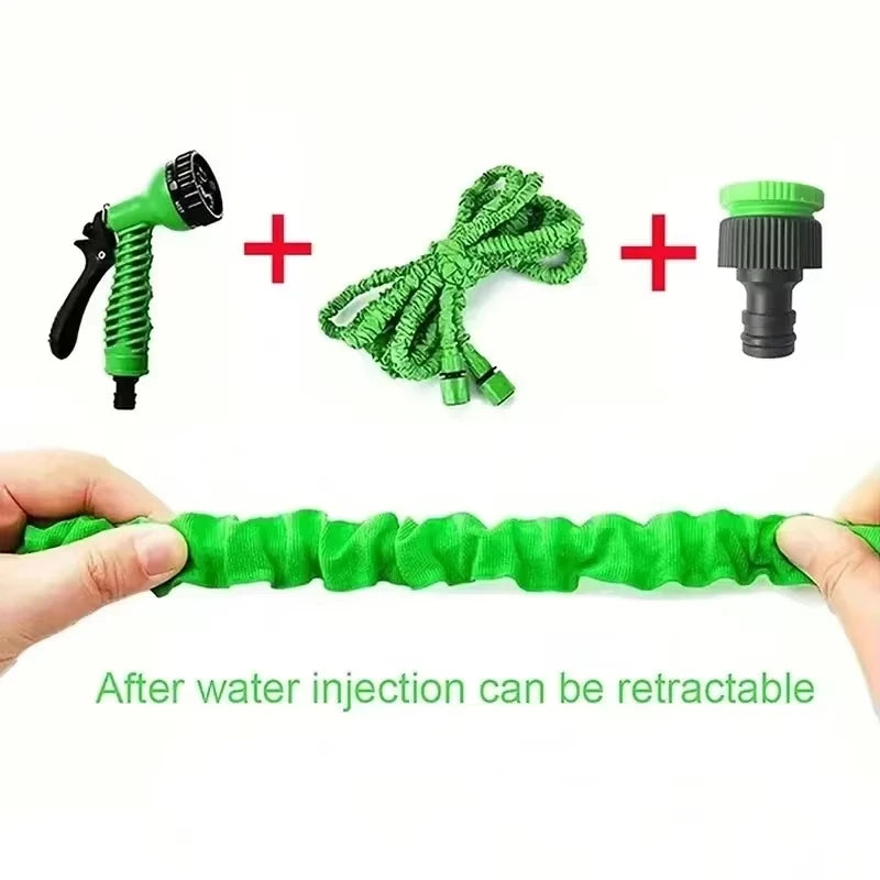 Water Spraying Expandable Magic Hose