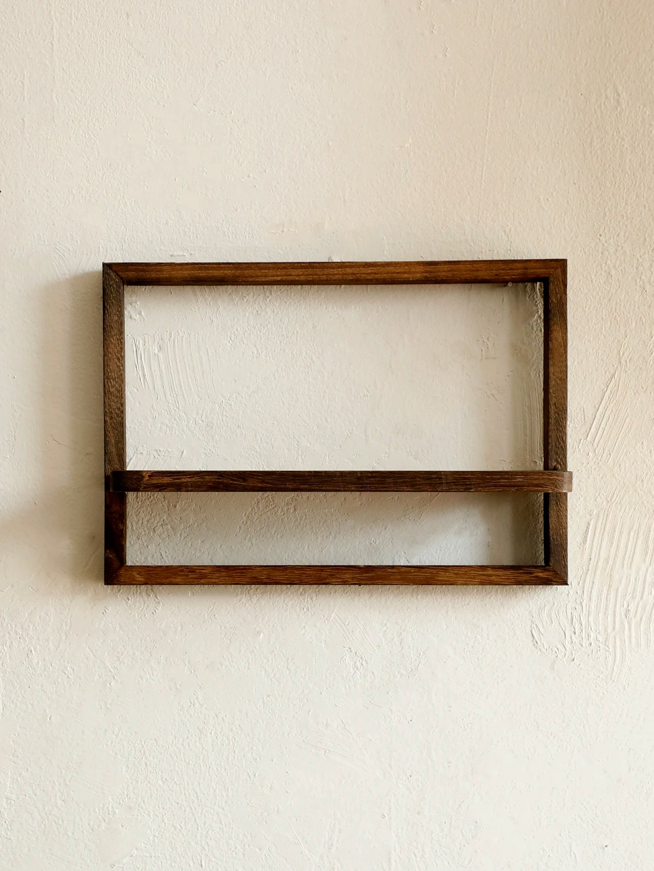 Rustic Wood Floating Shelves