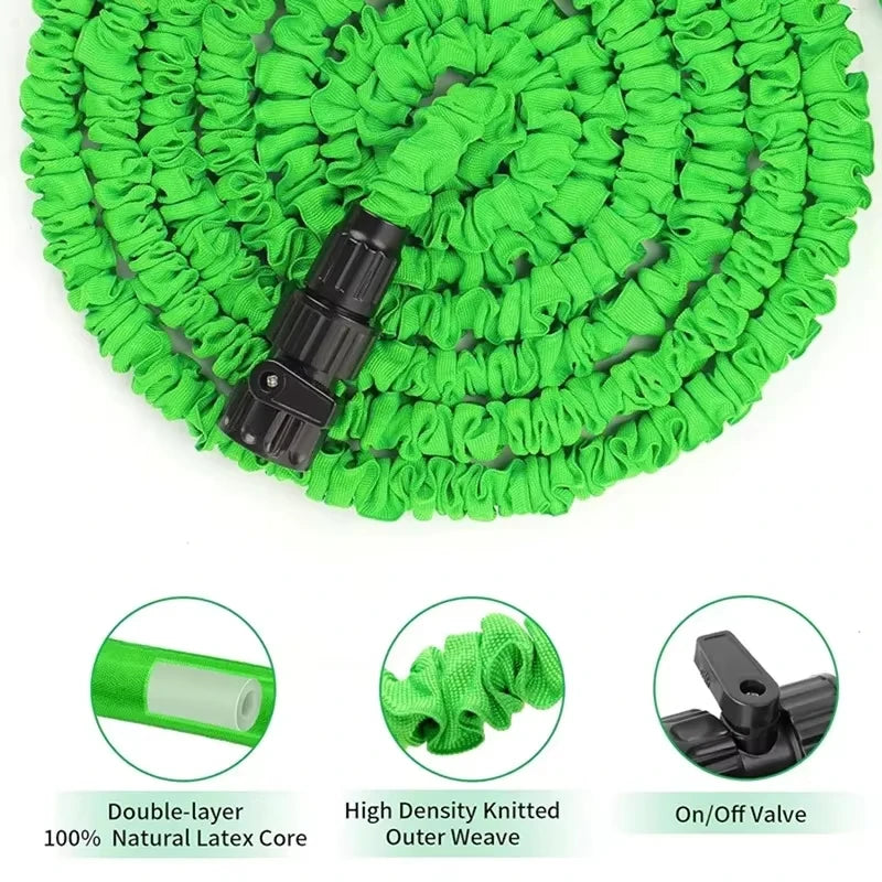 Water Spraying Expandable Magic Hose