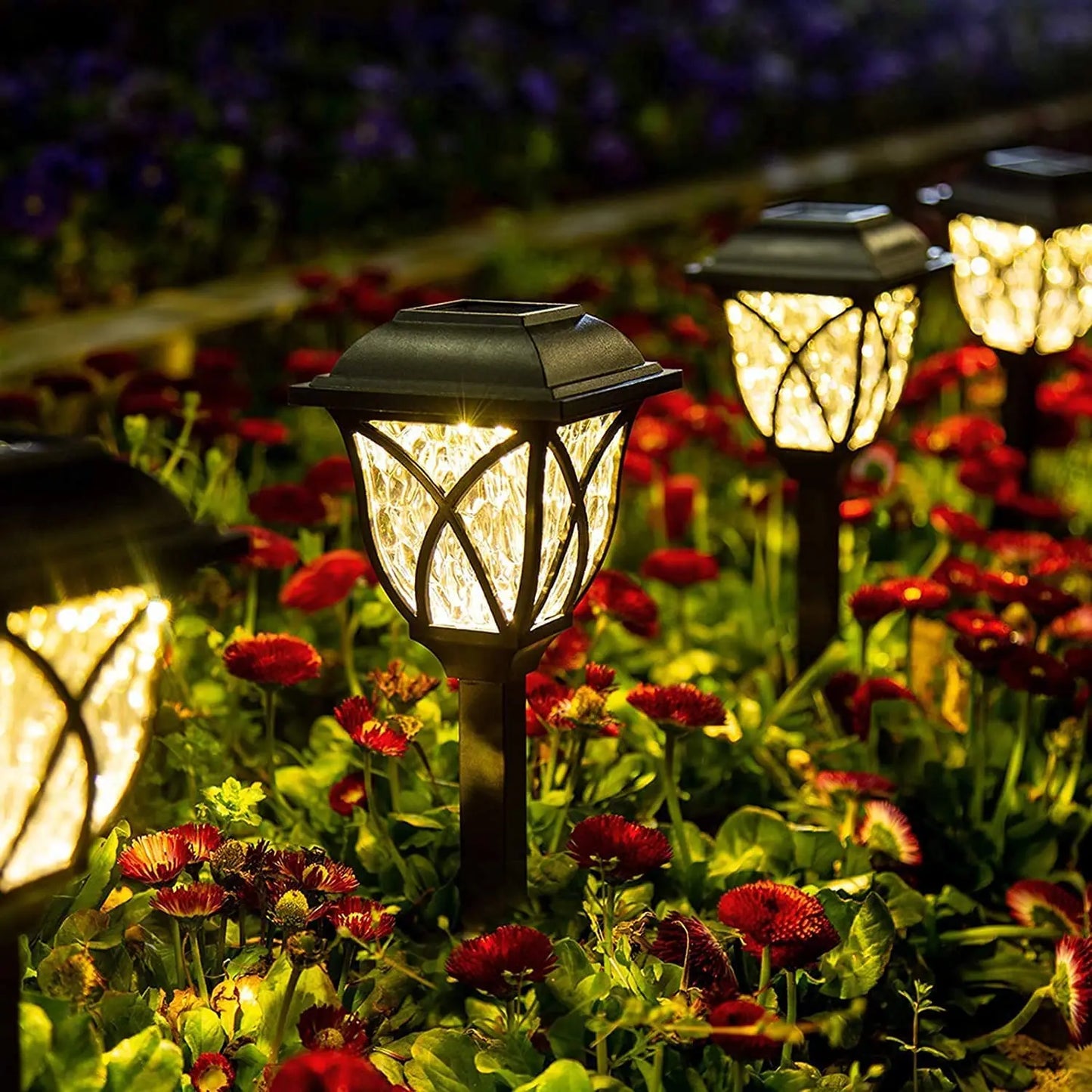 2pcs Led Solar Lawn Lights