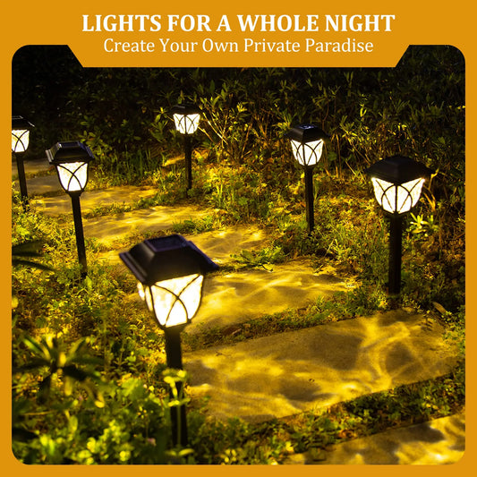 2pcs Led Solar Lawn Lights